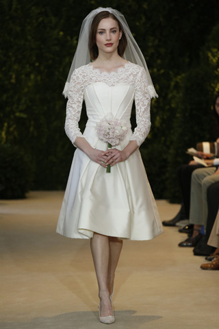 Carolina Herrera Bridal Dresses 2014 Spring Collection
