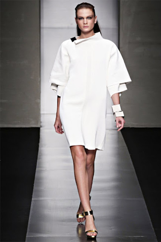 Gianfranco FerrÃ© Spring Collection 2012 at Milan Fashion Week