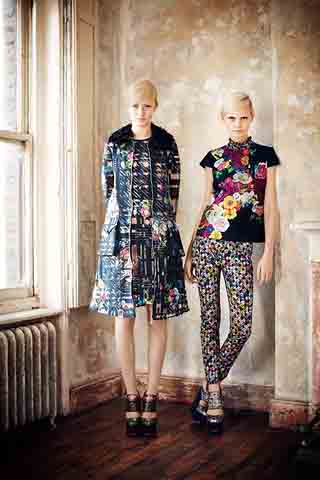 Latest Pre-Fall 2013 Collection by Erdem Moralioglu