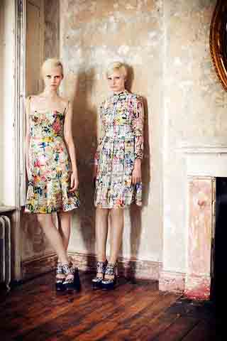 Latest Pre-Fall 2013 Collection by Erdem Moralioglu