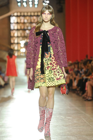 Miu Miu Spring Collection at Paris Fashion Week 2012