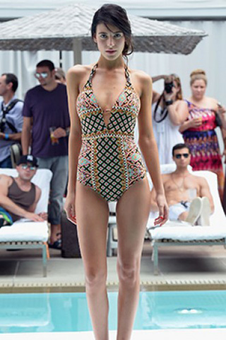 2014 Nanette Lepore Swimwear Summer Miami Collection