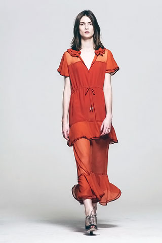 Ready To Wear Pre-Fall 2012 Collection by Fashion Designer Richard Nicoll