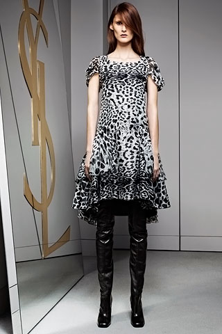 Ready To Wear Pre-Fall 2012 Collection by Fashion Designer Yves Saint Laurent