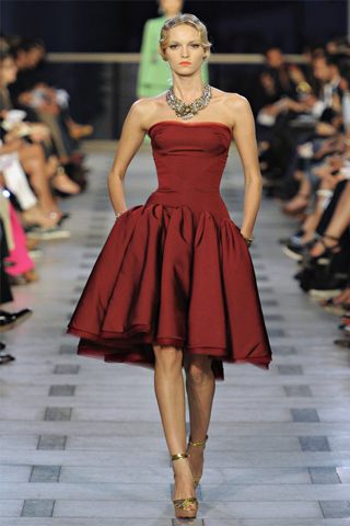 Zac Posen Spring Collection 2012 at New York Fashion Week