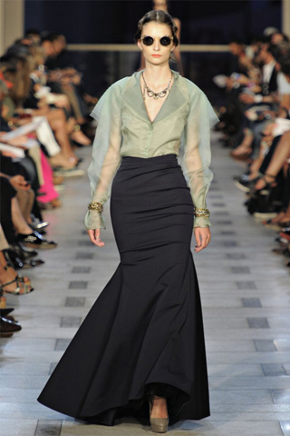 Zac Posen Spring Collection 2012 at New York Fashion Week