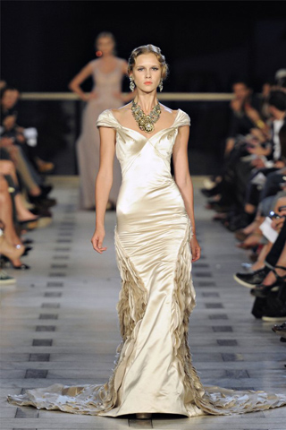 Zac Posen Spring Collection 2012 at New York Fashion Week