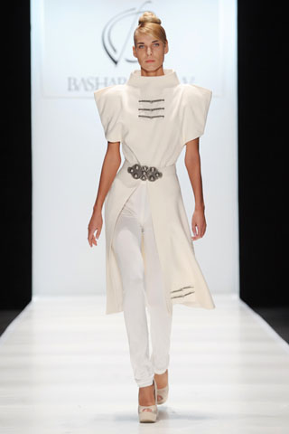 Basharatyan V Collection at Mercedes Benz Fashion Week Russia 2012-13