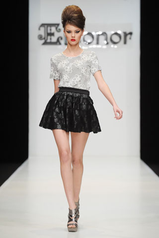 Eleonor Fashion House Collection at Mercedes Benz Fashion Week Russia 2012-13