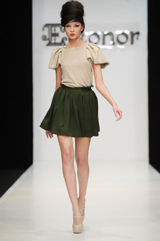 Eleonor Fashion House Collection at Mercedes Benz Fashion Week Russia 2012-13