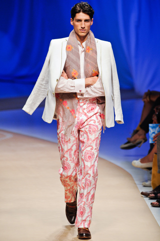 Etro Menswear Spring 2012 Fashion
