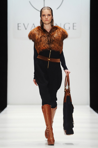 Eva Minge Collection at Mercedes Benz Fashion Week Russia