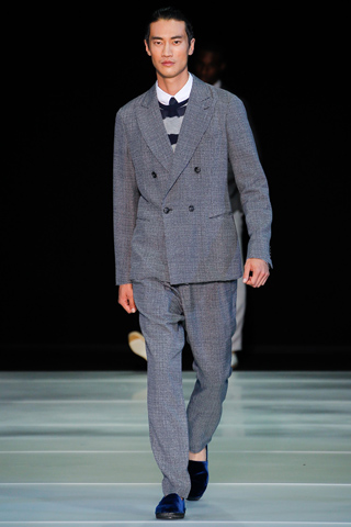 Giorgio Armani Spring 2012 menswear Collection