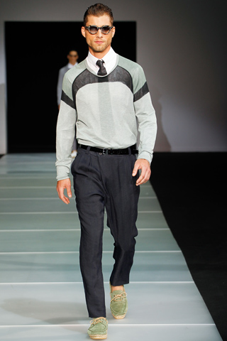 Giorgio Armani Menswear Spring 2012 Menswear Milan