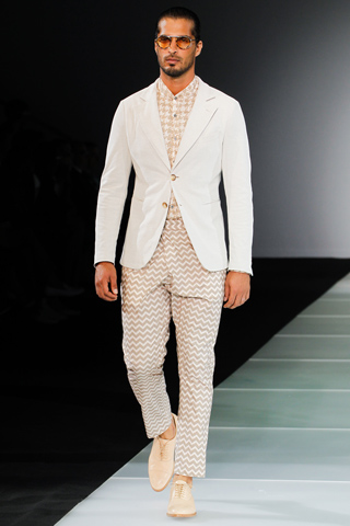 Giorgio Armani Menswear 2012 Spring Collection