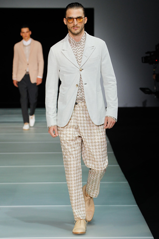 Giorgio Armani Menswear 2012 Spring