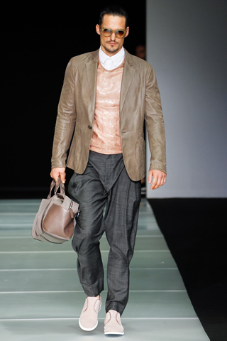 Giorgio Armani Menswear 2012 Spring Fashion