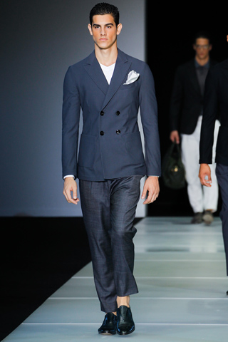 Giorgio Armani Menswear 2012 Spring Show
