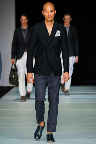 Giorgio Armani Menswear 2012 Spring Fashion Design