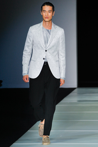 Spring 2012 Mens Fashion by Giorgio Armani