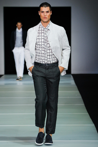 Giorgio Armani Spring 2012 Mens Fashion