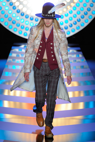 John Galliano Menswear Fashion debut 2011
