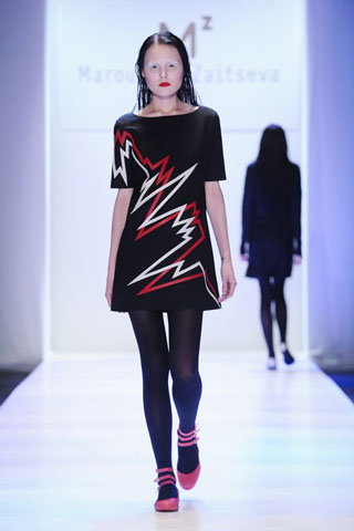 Maroussia Zaitseva Fashion Collection at Mercedes Benz Fashion Week Russia 2012-13