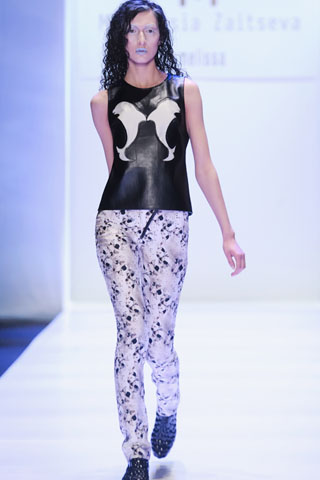 Maroussia Zaitseva Collection at Mercedes Benz Fashion Week Russia 2012-13