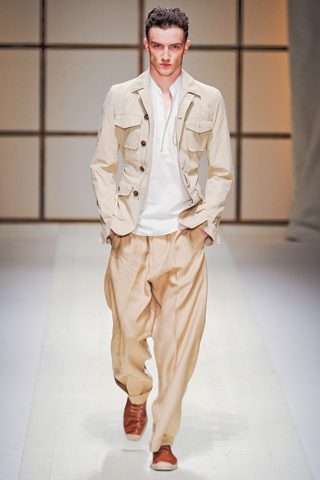 Salvatore Ferragamo Menswear 2012 Spring Designer Fashion