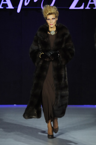 Slava Zaitsev Collection at Mercedes Benz Fashion Week Russia 2012