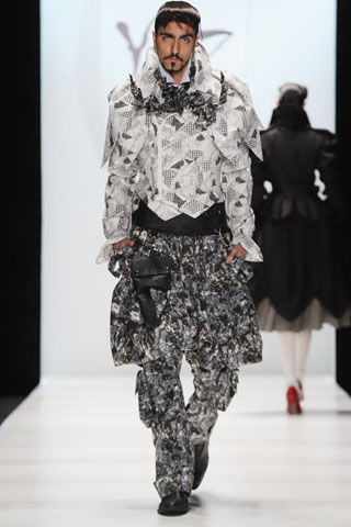 Yegor Zaitsev Fashion Collection at Mercedes Benz Fashion Week Russia 2012-13