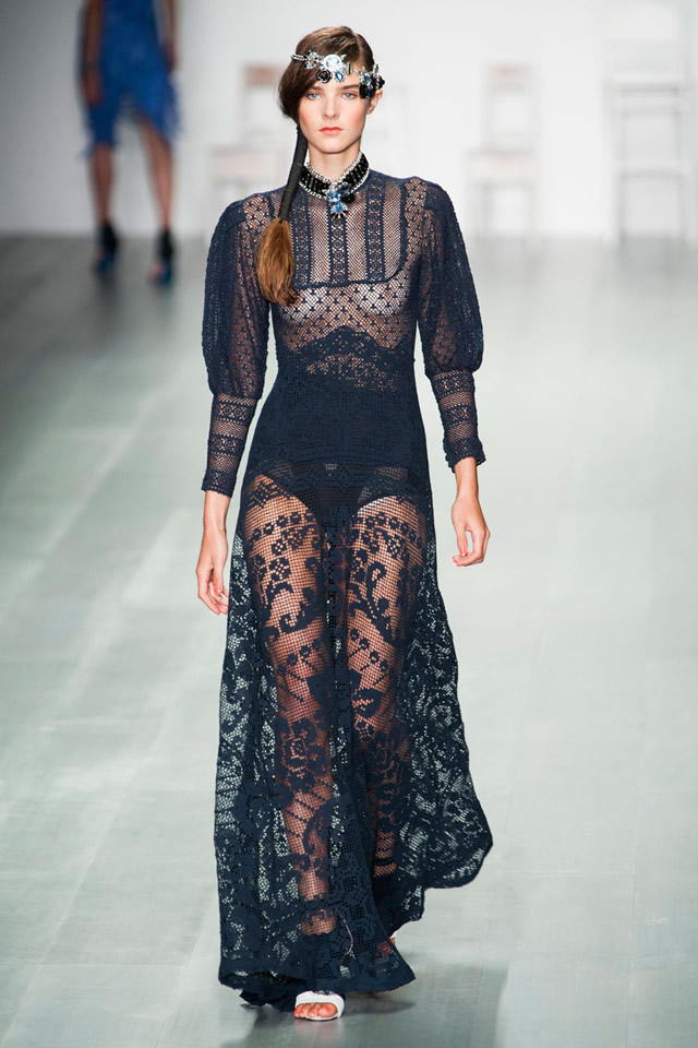 London Fashion Week Bora Aksu 2015 Collection