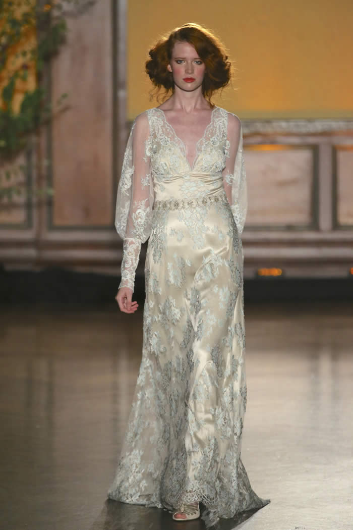 Latest Collection by Claire Pettibone Fall Bridal  2016