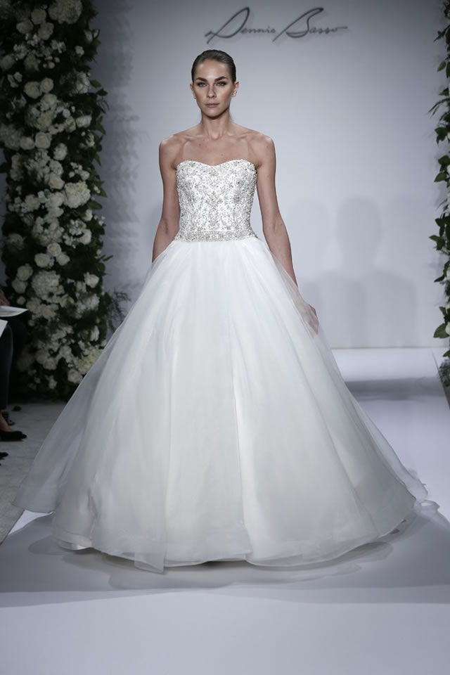New York Bridal Fall Dennis Basso  2015 Collection