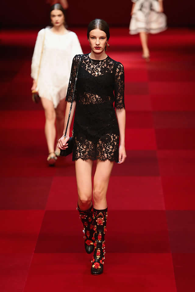 Dolce & Gabbana Latest 2015 Milan Fashion Week S/S Collection
