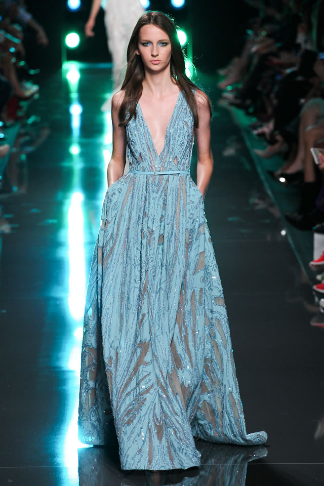 Latest Collection Paris 2015 by Elie Saab  Spring