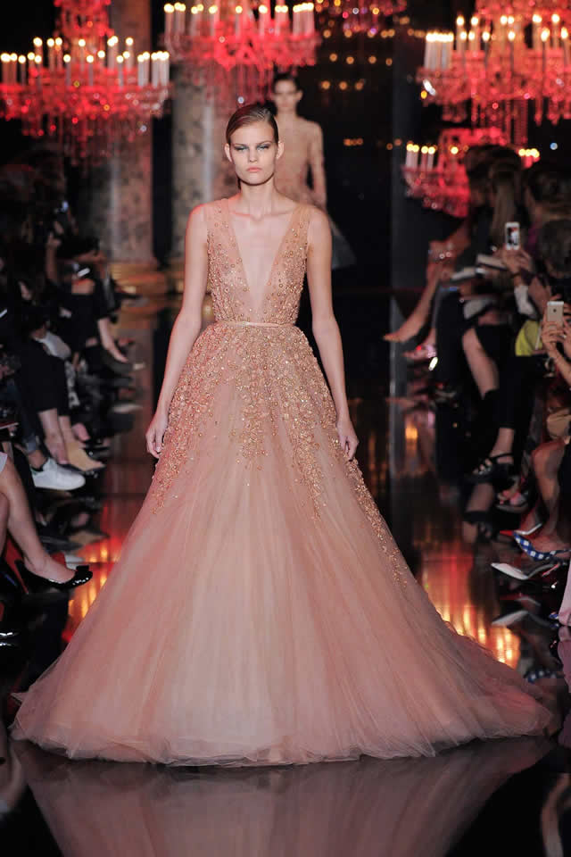 Fall Couture Elie Saab 2014 Paris Collection