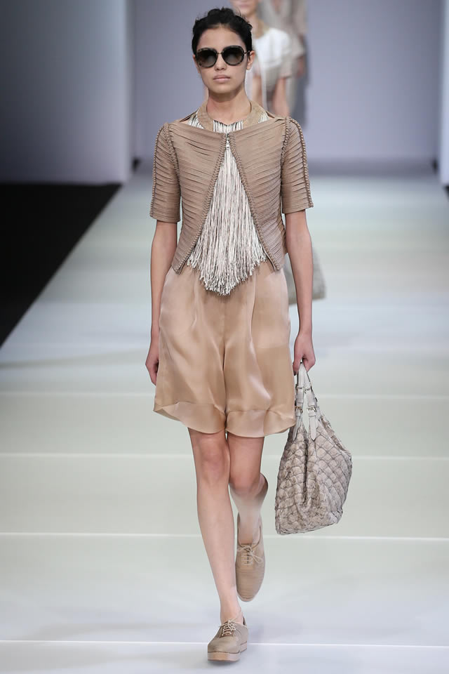 GIORGIO ARMANI S/S Milan fashion week Collection