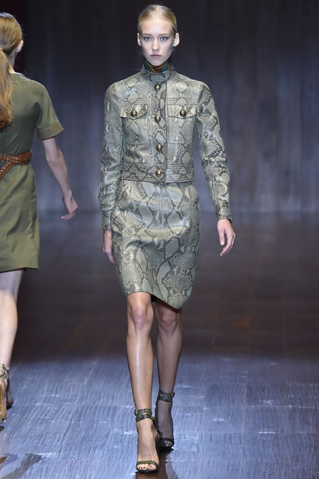 Latest Collection Milan Fashion Week S/S 2015 by Gucci