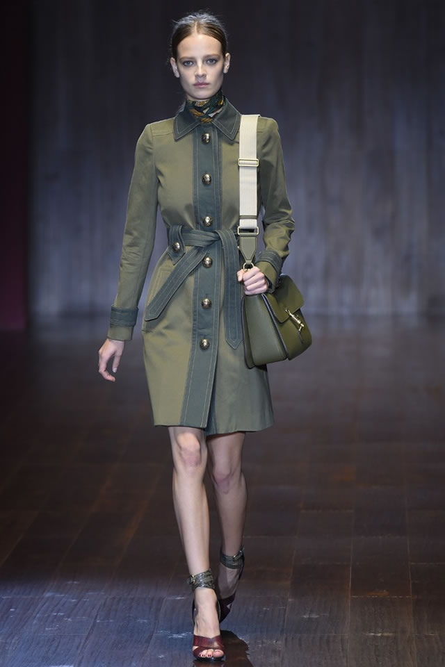 Gucci Milan Fashion Week S/S Latest 2015 Collection