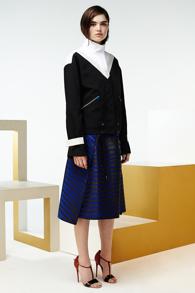 Latest Collection by Jonathan Saunders London 2015 Resort