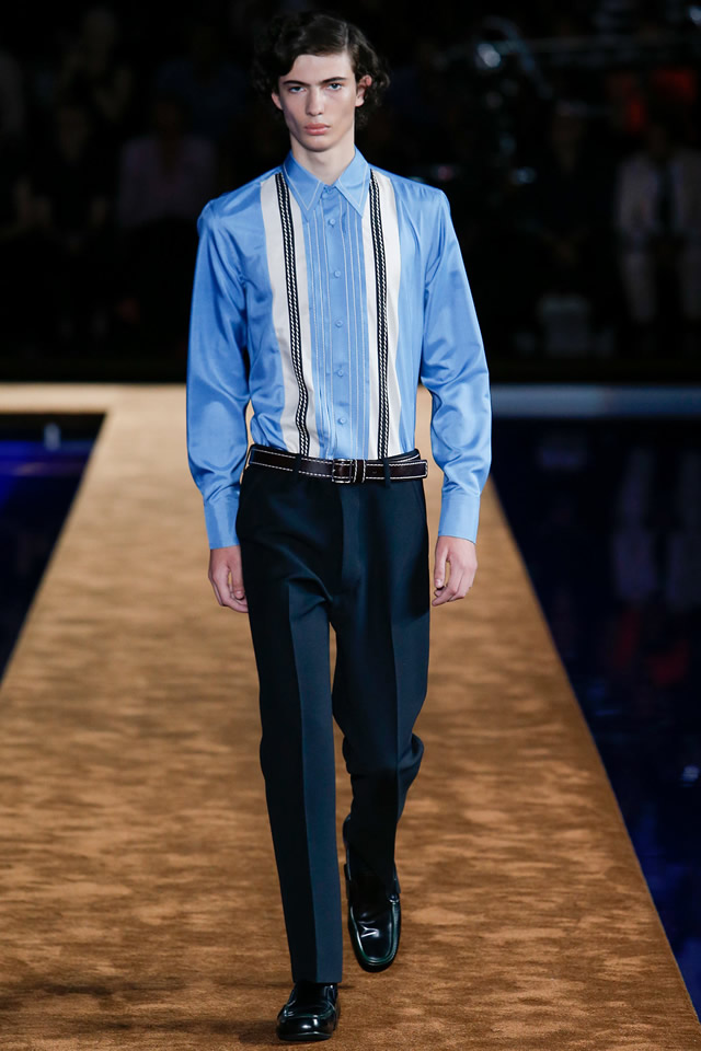 Spring Menswear Prada Latest 2015 Milan Collection