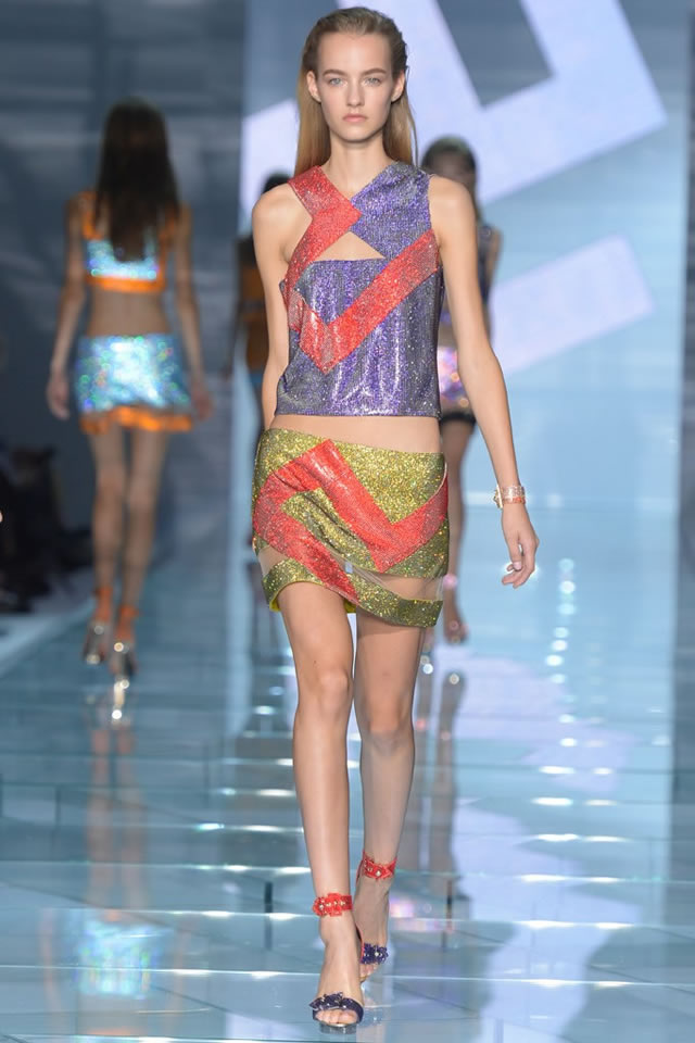 Milan Fashion Week S/S Latest 2015 Versace Collection