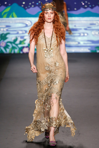 Anna Sui 2014 Spring New York Collection