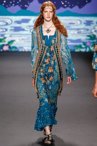 Anna Sui 2014 New York Spring Collection
