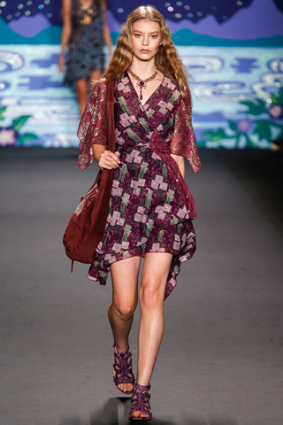 New York Anna Sui latest 2014 Collection