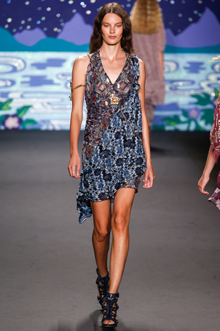 Latest Collection Spring by Anna Sui 2014 New York