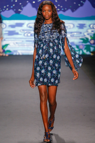 New York Anna Sui Spring 2014 Collection