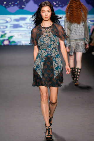 Anna Sui Spring New York Collection