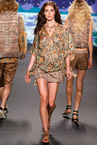 New York Anna Sui 2014 Spring Collection